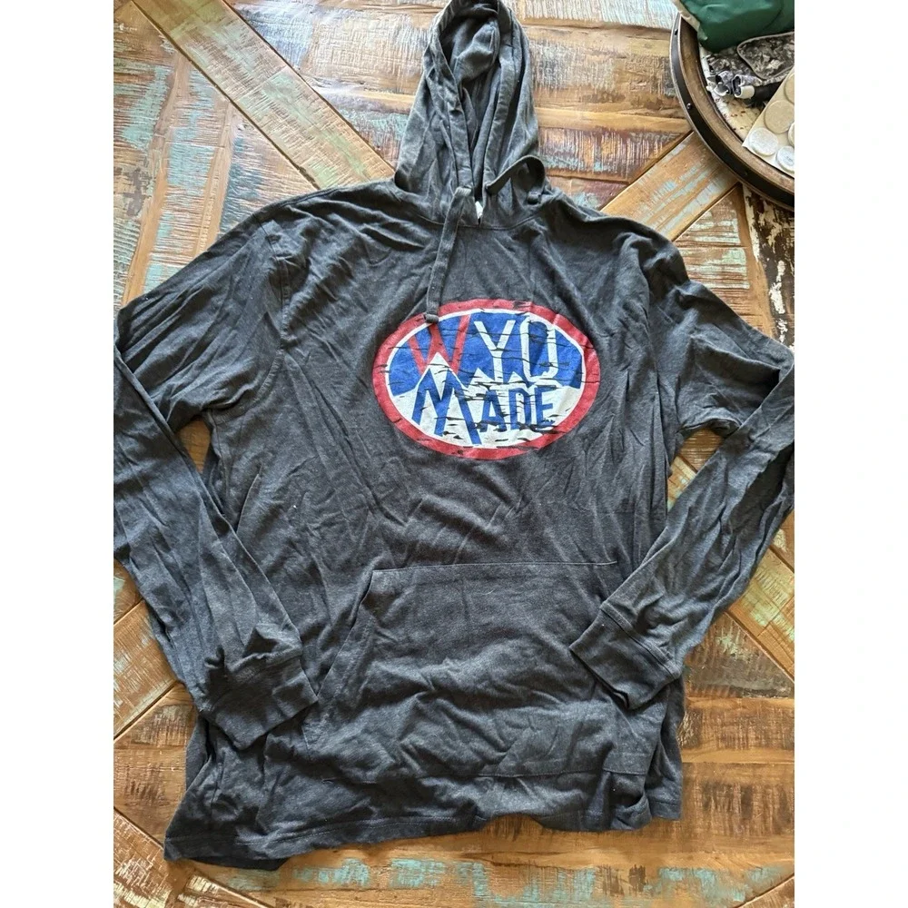 Men's WyoMade Lightweight Hooded‎ Shirt Size XXL